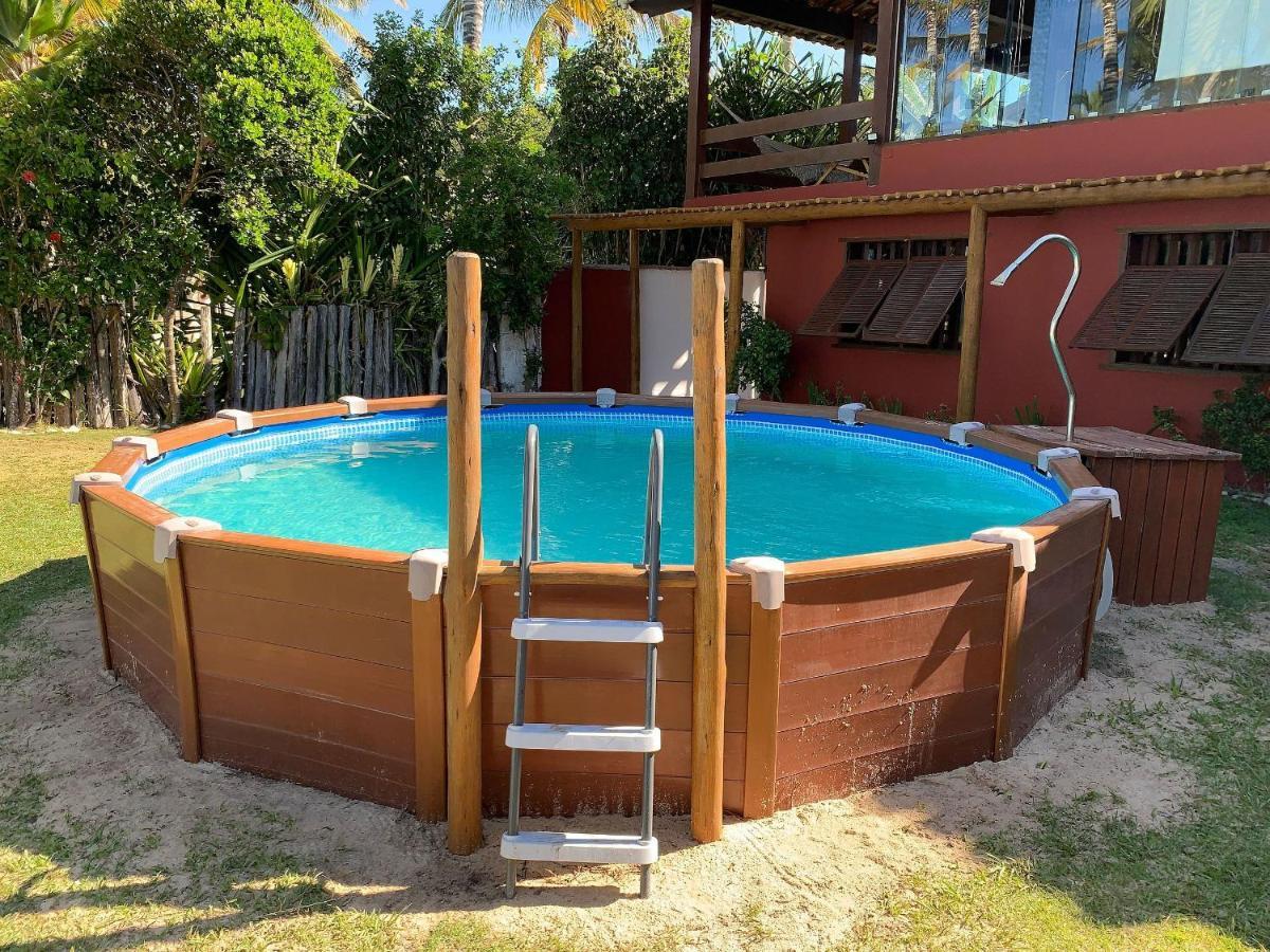 Casa De Frente Para A Praia - Arraial D' Ajuda Porto Seguro Buitenkant foto
