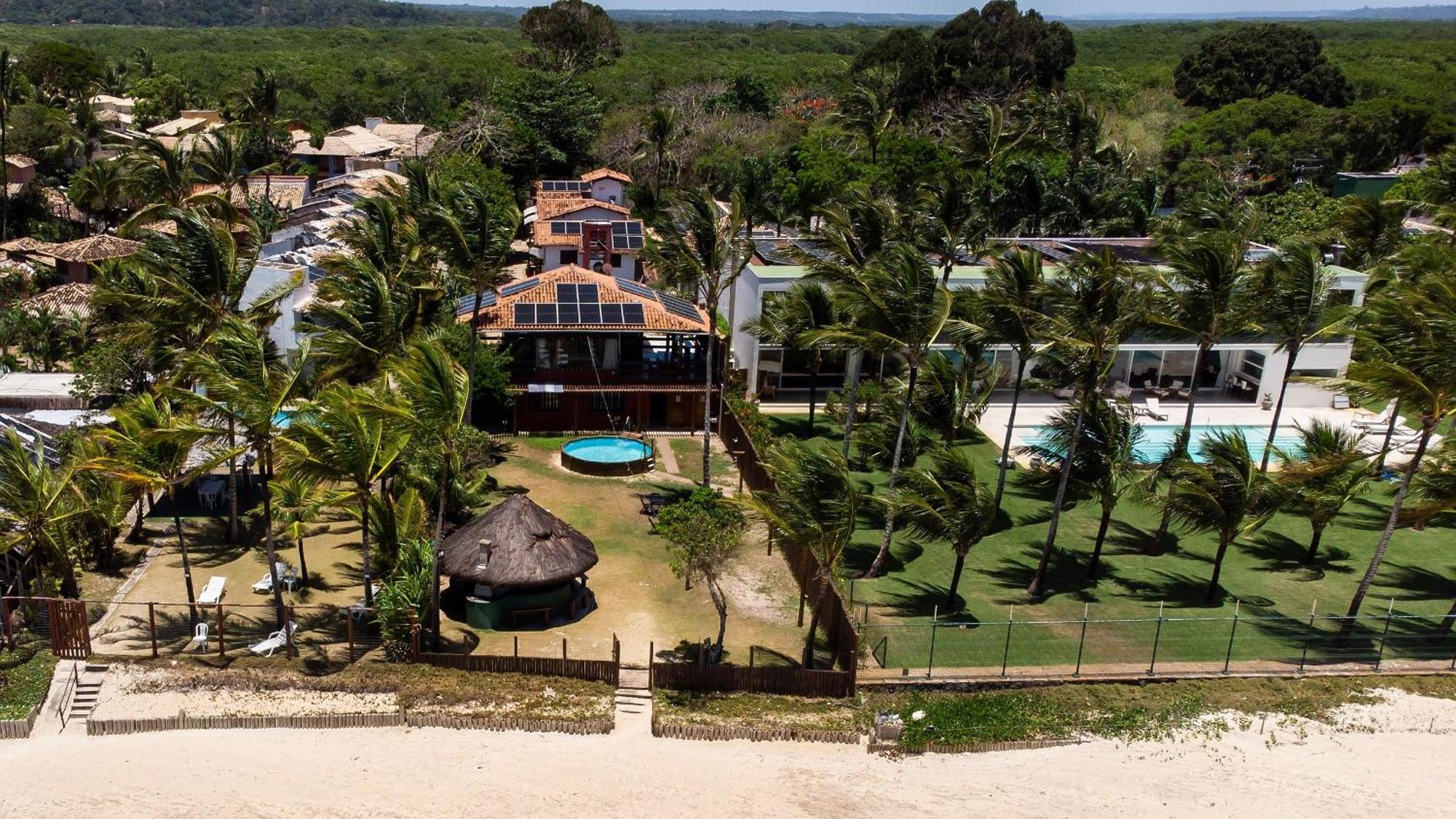 Casa De Frente Para A Praia - Arraial D' Ajuda Porto Seguro Buitenkant foto