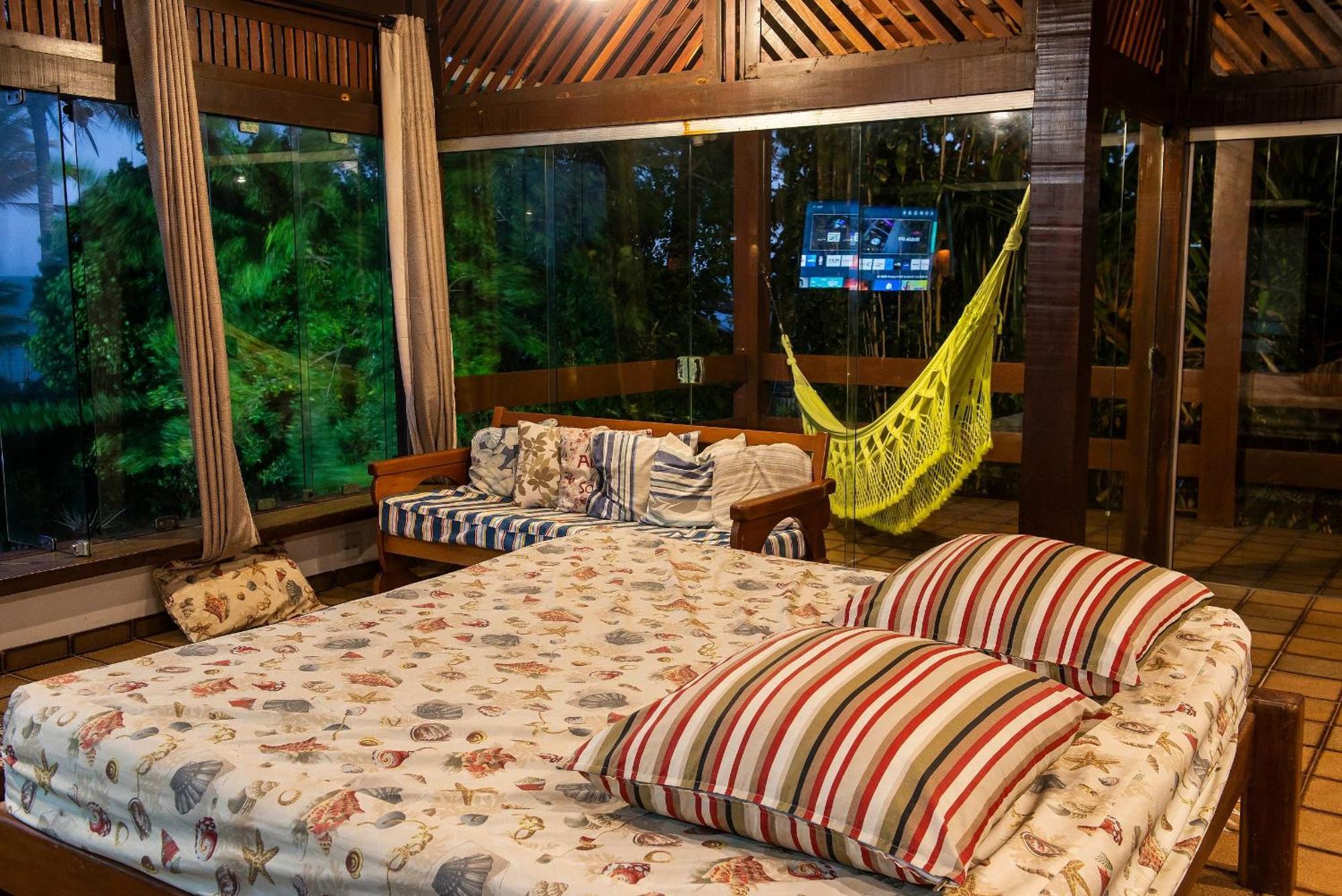 Casa De Frente Para A Praia - Arraial D' Ajuda Porto Seguro Buitenkant foto