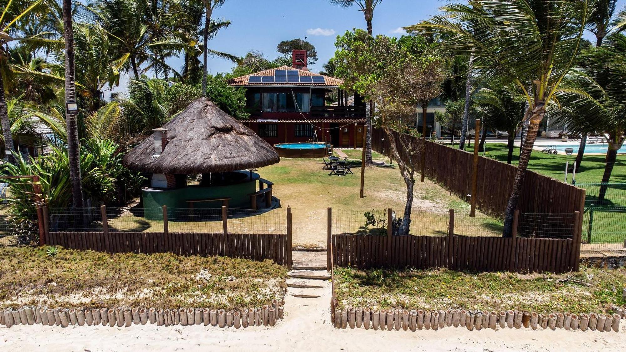 Casa De Frente Para A Praia - Arraial D' Ajuda Porto Seguro Buitenkant foto